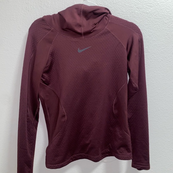 Nike pro hyper warm fleece lined women’s pullover - Picture 1 of 6